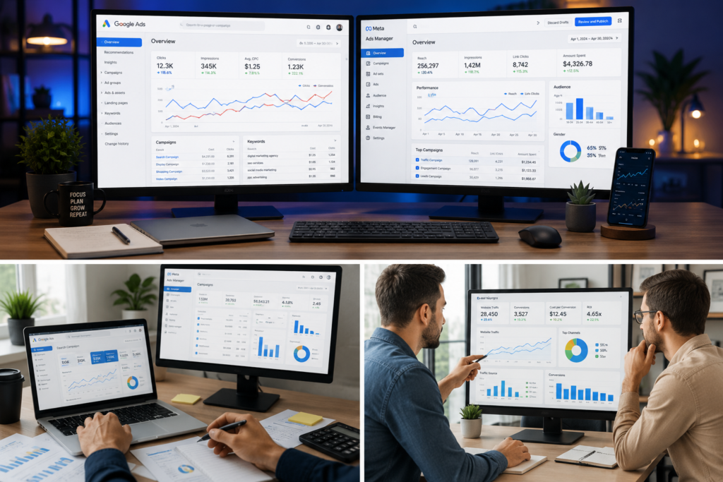 google ads vs meta ads