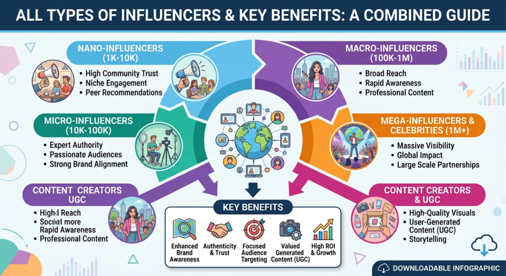 TYPES of INFLUENCER