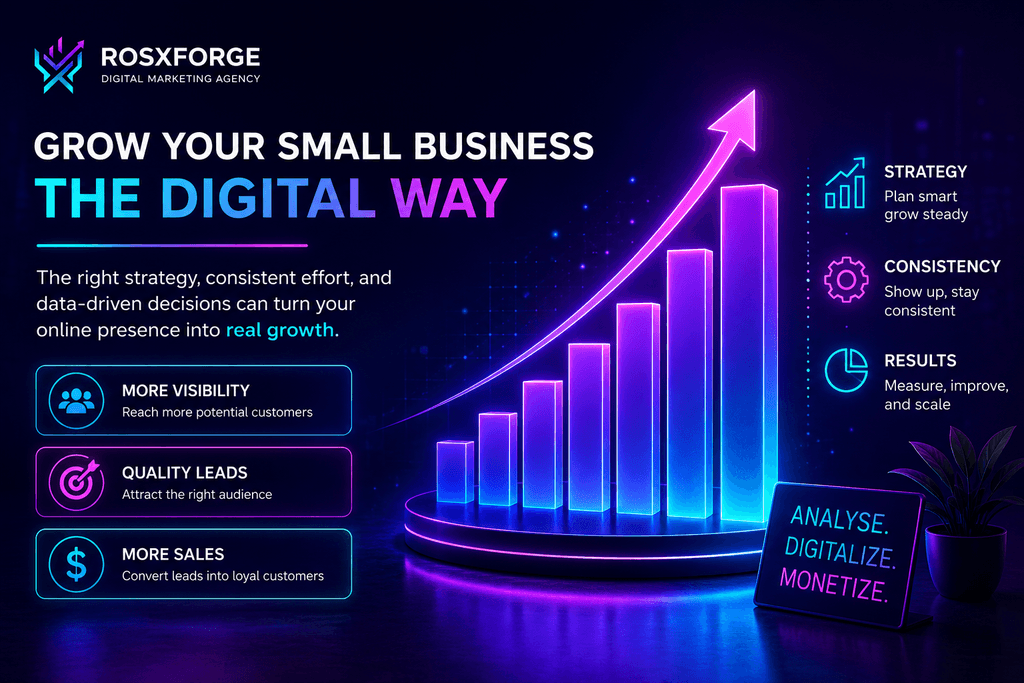 small business digital marketing growth leads and sales